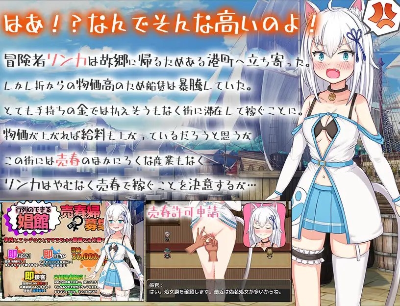 兽耳娘]赚钱猫耳娘异世界卖淫SLG 截图 2