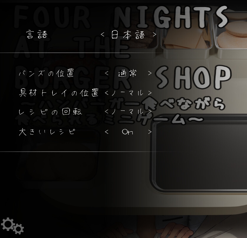 汉堡店的四个夜晚 ～边吃汉堡边玩的小游戏～ 截图 2