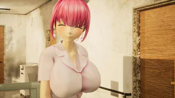 性欲处理专门病房的爆乳护士露娜酱的射精治疗!～3D游戏动画～ 截图 5