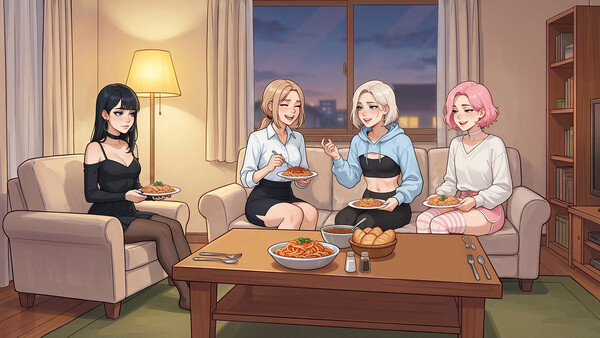 Femboy Futa Cozy Cafe 截图 17
