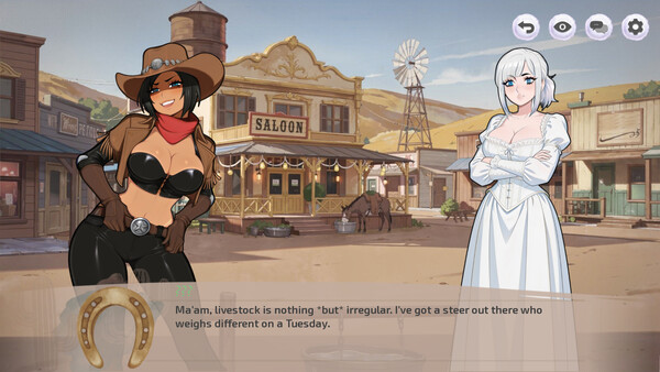 胸部和女牛仔 截图 11